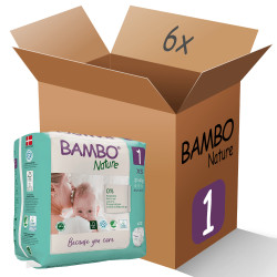 BamboPack 6x Bambo Nature 1 XS 2-4kg, 22ks