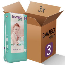 BamboPack 3x Bambo Nature 3...