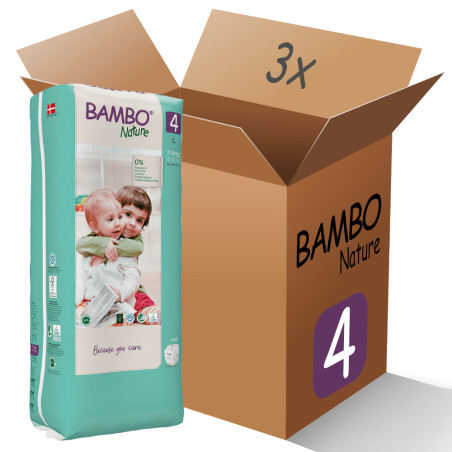 BamboPack 3x Bambo Nature 4 L 7-14kg, 48ks