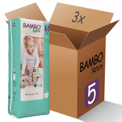 BamboPack 3x Bambo Nature 5 XL 12-18kg, 44ks