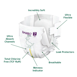Bambo Nature 7 XXXL 18+ kg, 40ks