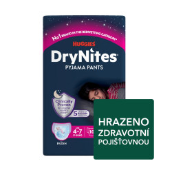 DryNites pro dívky 4-7 let,...